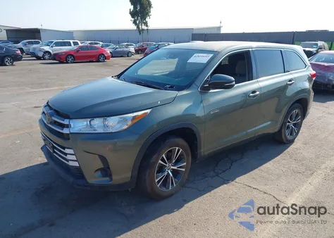 2018 Toyota Highlander Le из США, поврежденный, VIN 5TDZARFH1JS035487